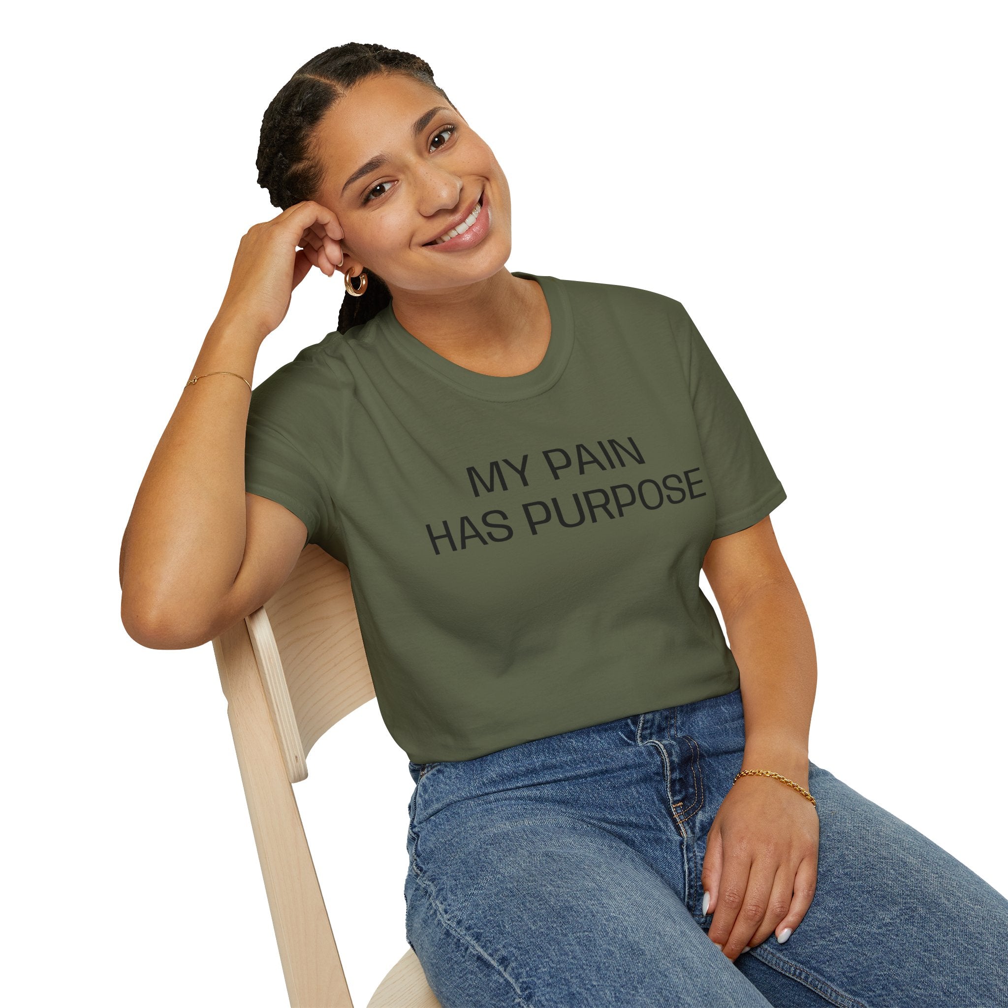My Pain Has Purpose T‑Shirt — Inspirational Mental Health Tee