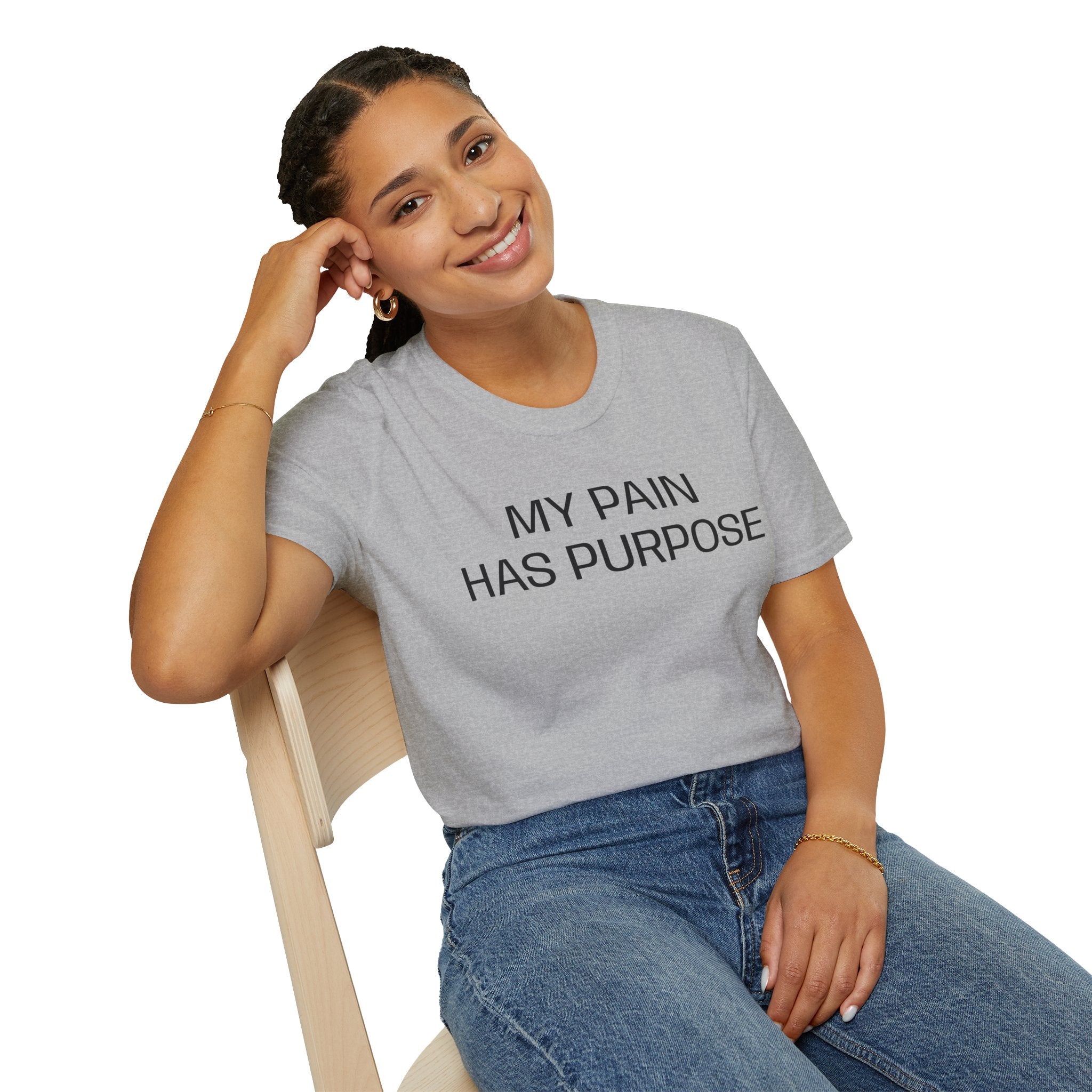 My Pain Has Purpose T‑Shirt — Inspirational Mental Health Tee