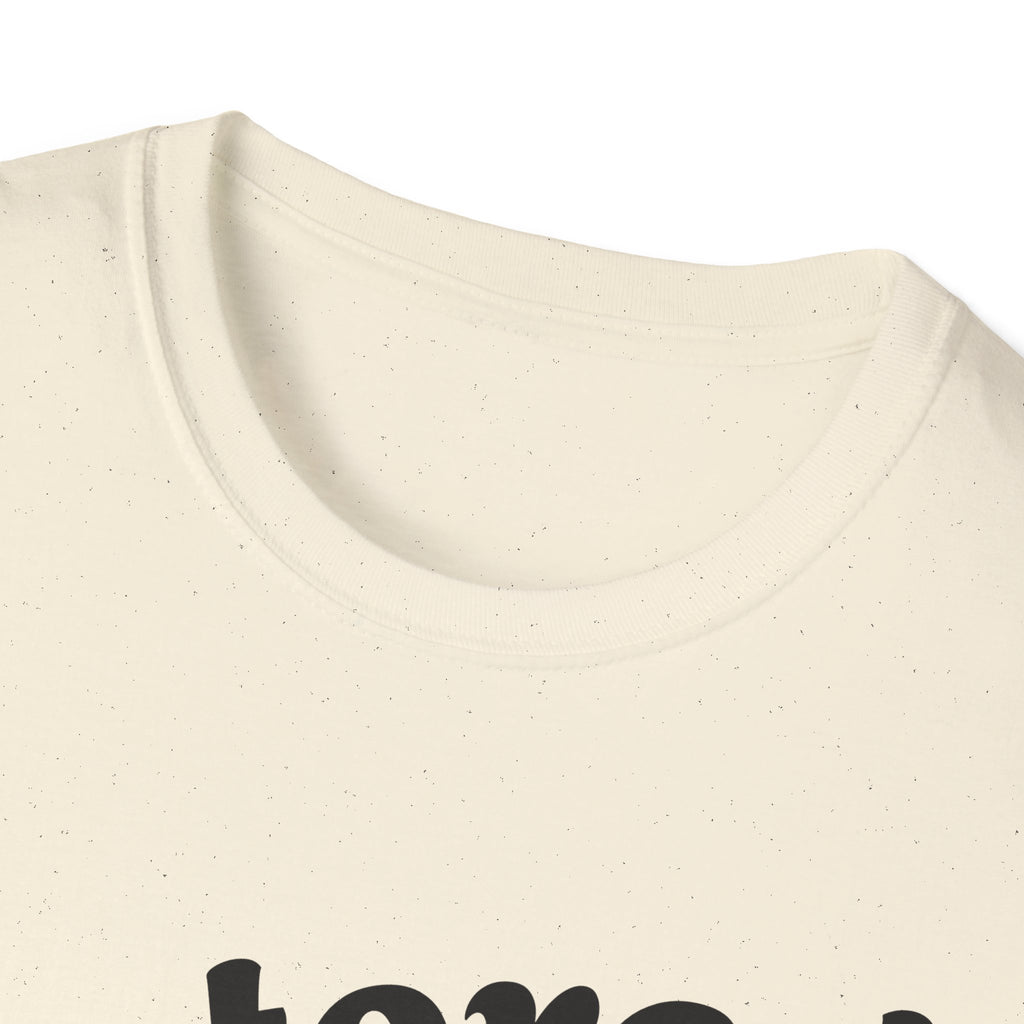 Restored Not Ruined T-Shirt — Inspirational Vintage Script Tee