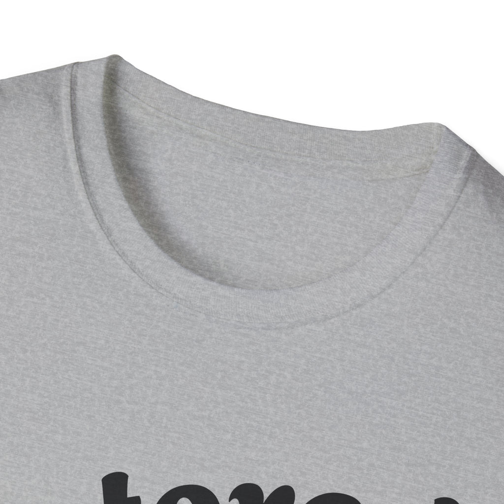 Restored Not Ruined T-Shirt — Inspirational Vintage Script Tee